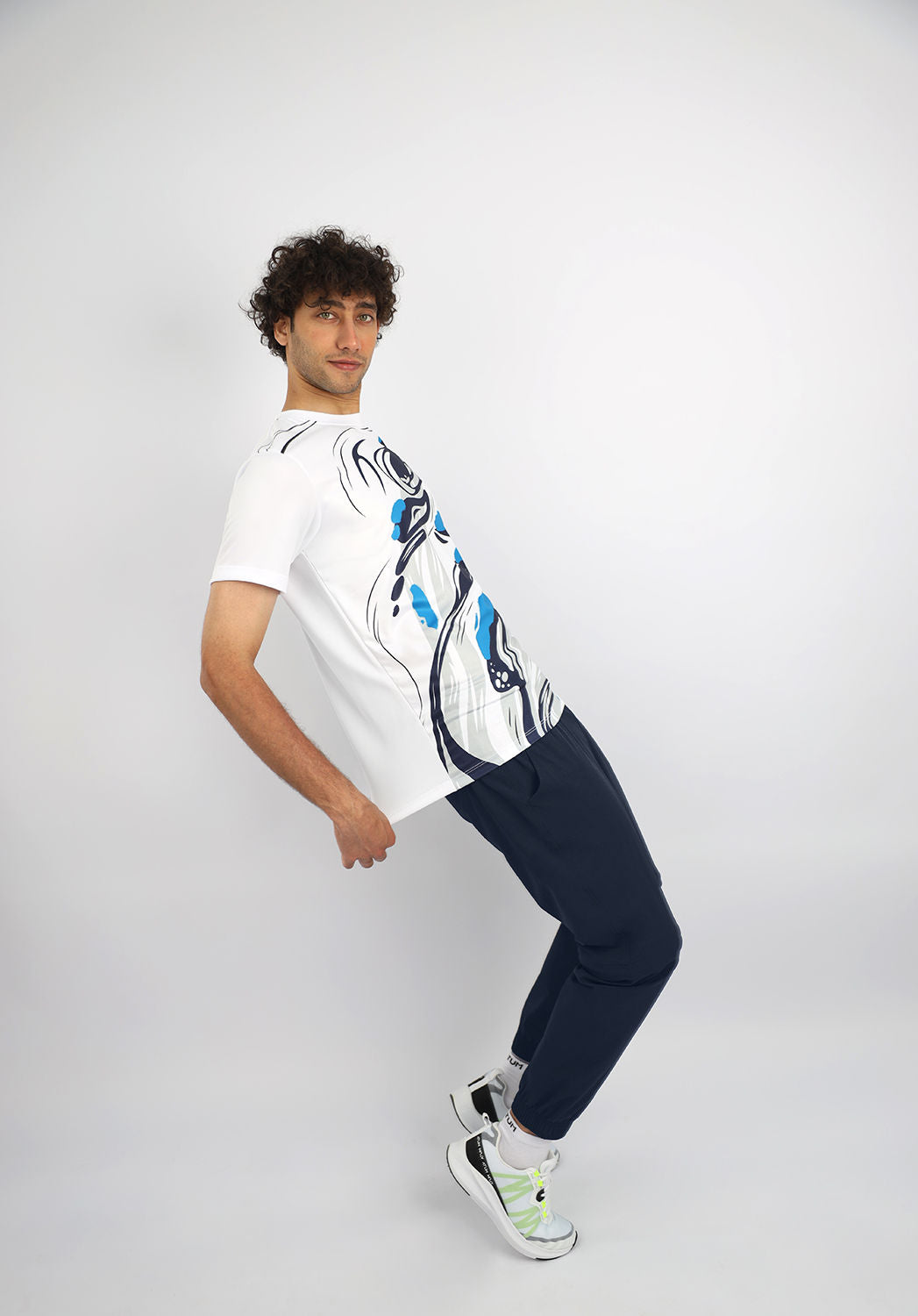 Men's Crew-Neck White T-Shirt