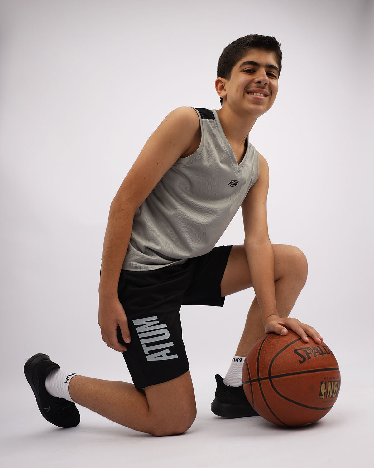 Basketball Boy's Black Short-Atum -35639013