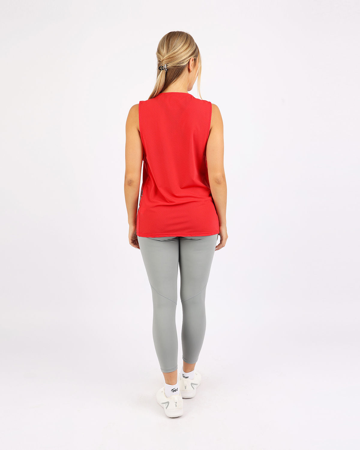 Victory Sleeveless Red Tank Top-Atum -20926223