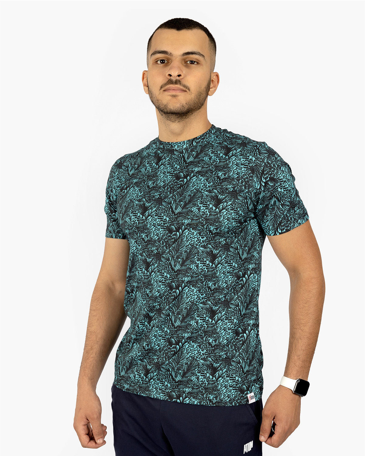 Splash Clash Forest Blue T-Shirt
