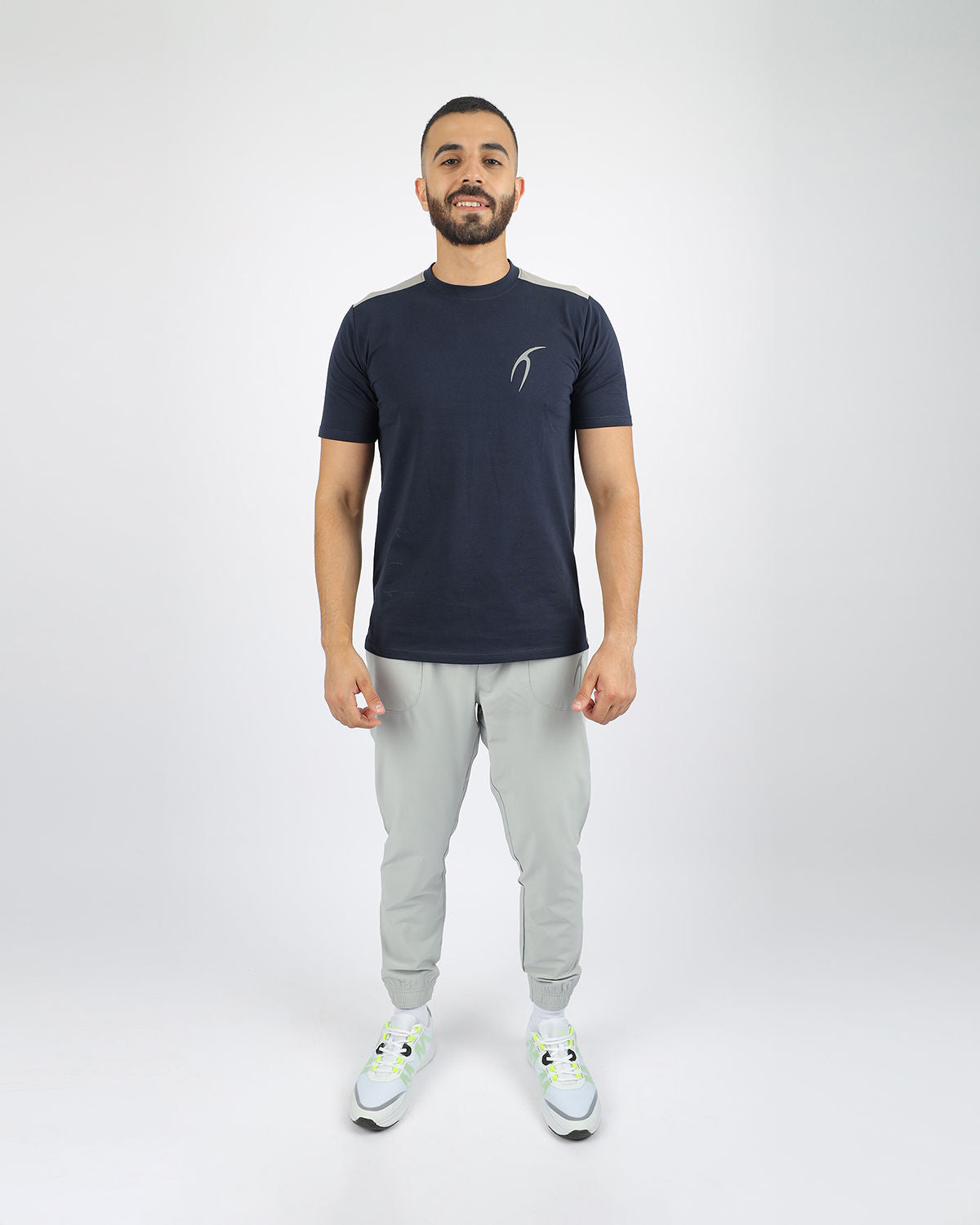 Men's Comfy Gray Sweatpants-Atum -32807865