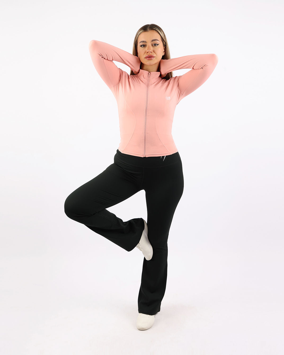 Verde Women's Zip Rose Jacket-Atum -5569797