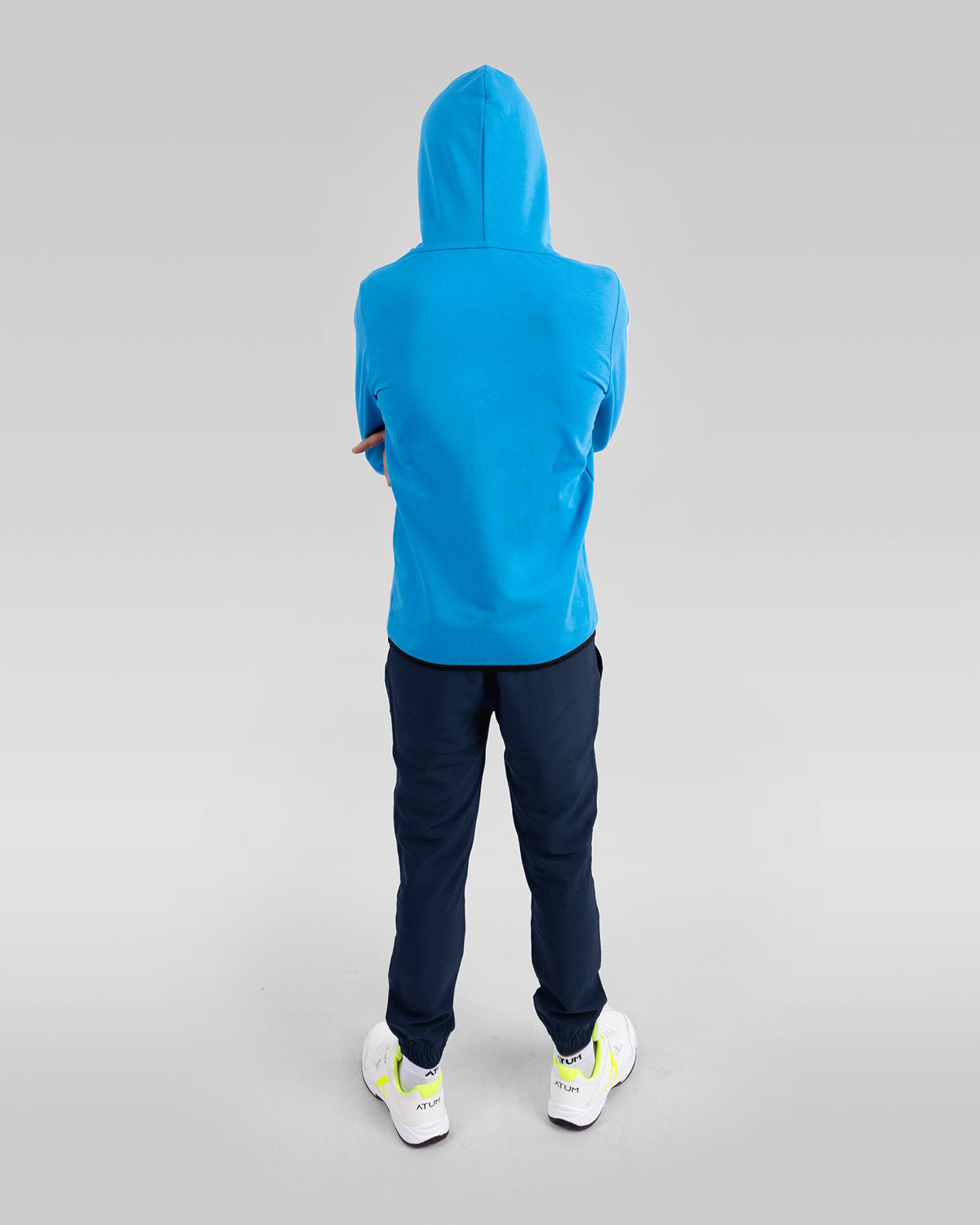 Boy's High Neck Hoodie-Atum -26596863