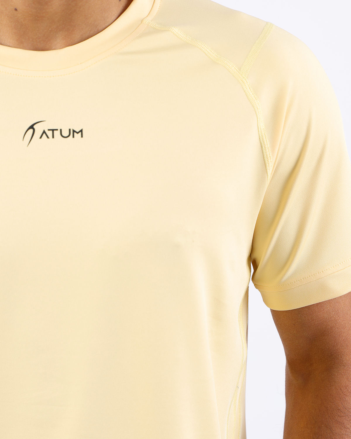 Energy Flow Men's Yellow T-Shirt-Atum -47300491