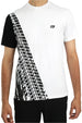 Futuristic Crew-Neck White T-Shirt