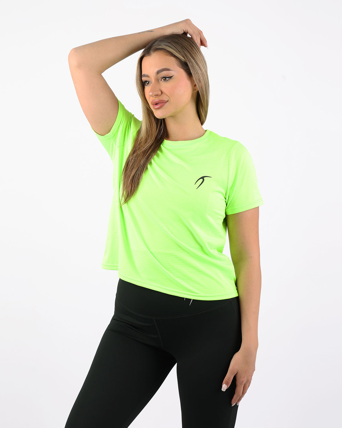 Freedom Short-Sleeves Green Training Top-Atum -66805766