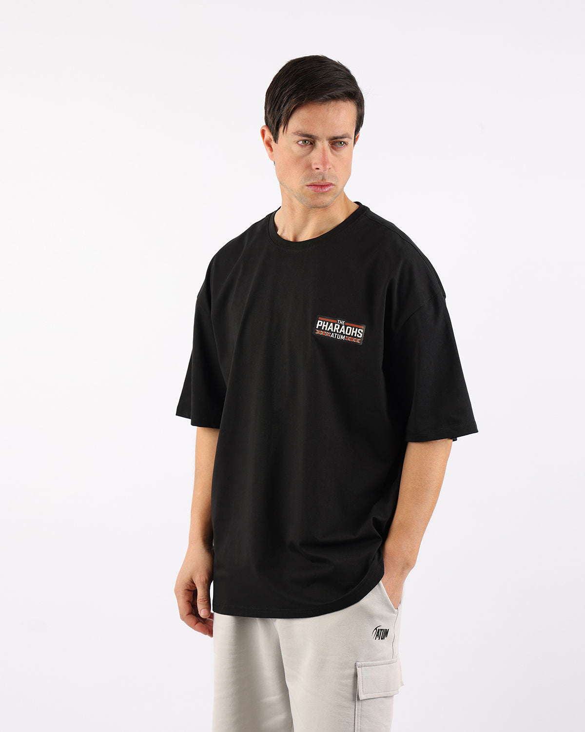 Pharaohs Legacy Black T-Shirt-Atum -44867655