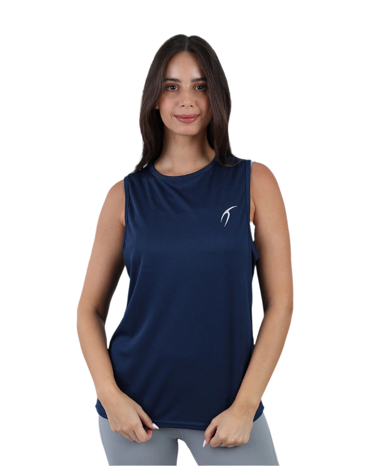 Modal Yoga Blue Tank Top-Atum -25948933
