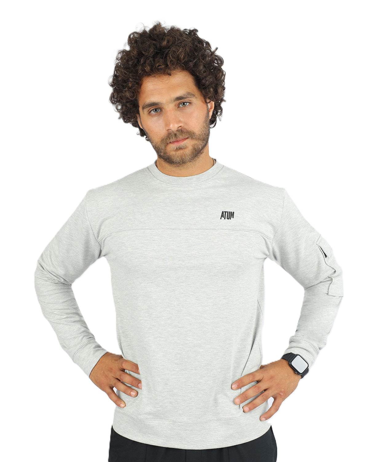 Men's Long-Sleeve T-Shirt-Atum -92340329