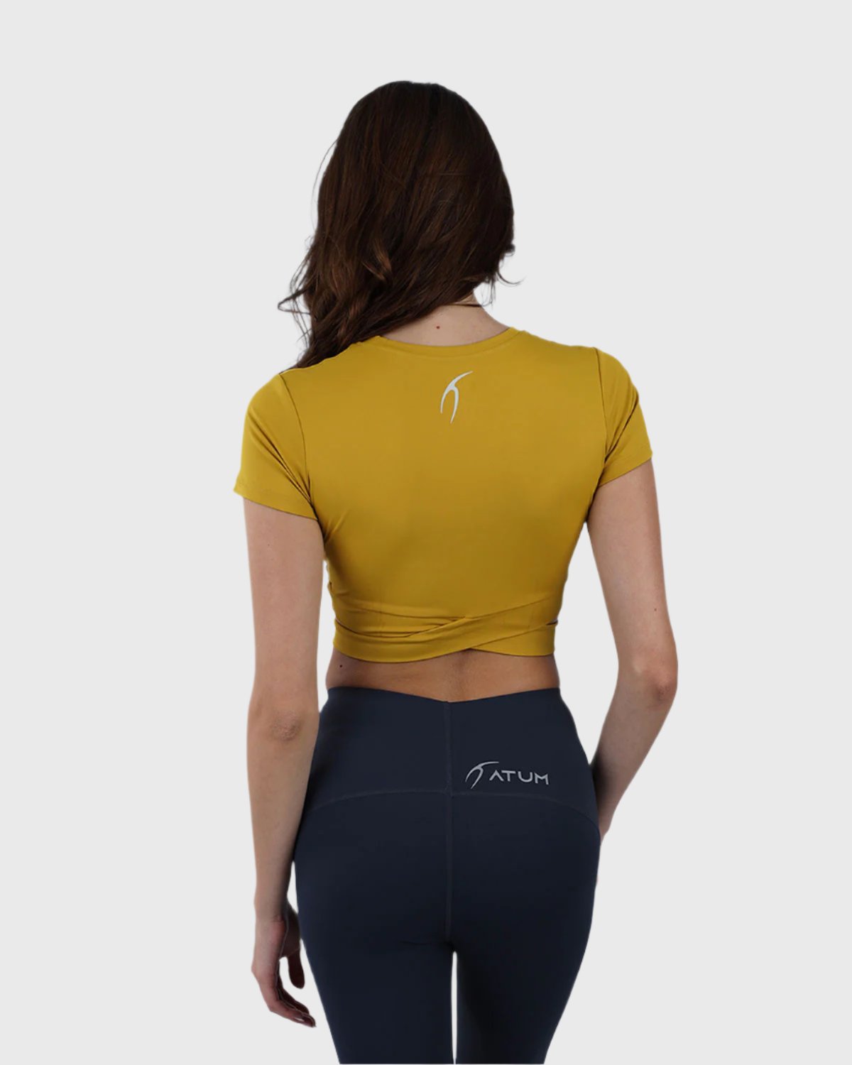 Twisted Short Sleeves Women's Crop Tee