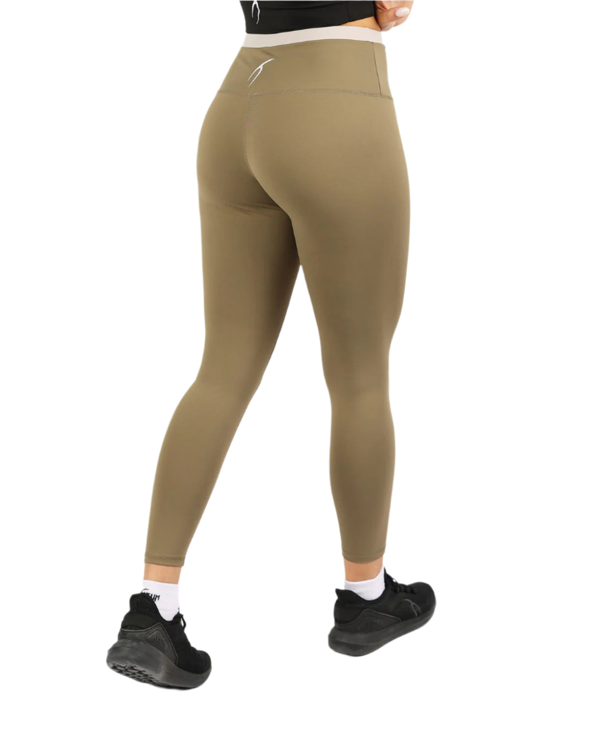 LuxeLean DuoTone Coffe Leggings-Atum -63051747