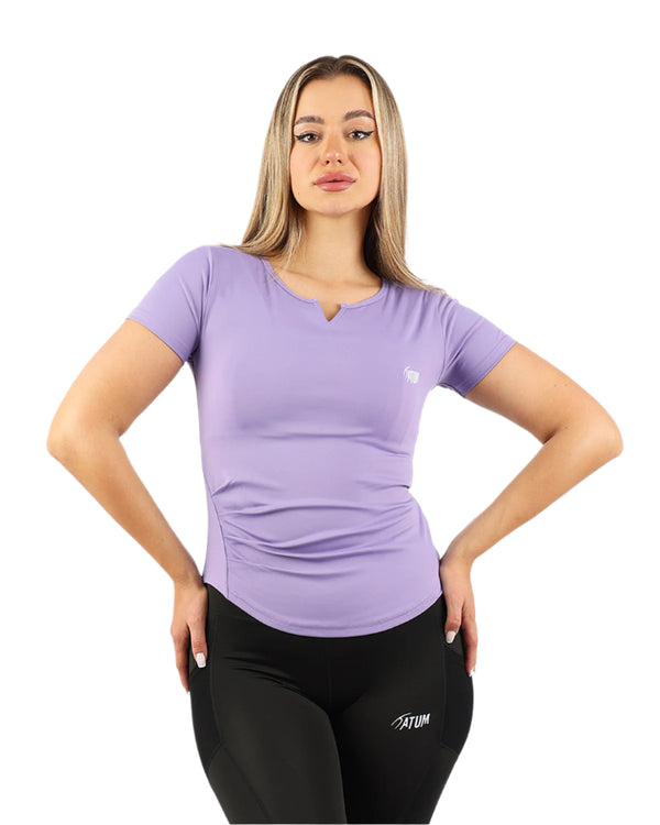 Aeroflex Women's Purple T-Shirt-Atum -83898969