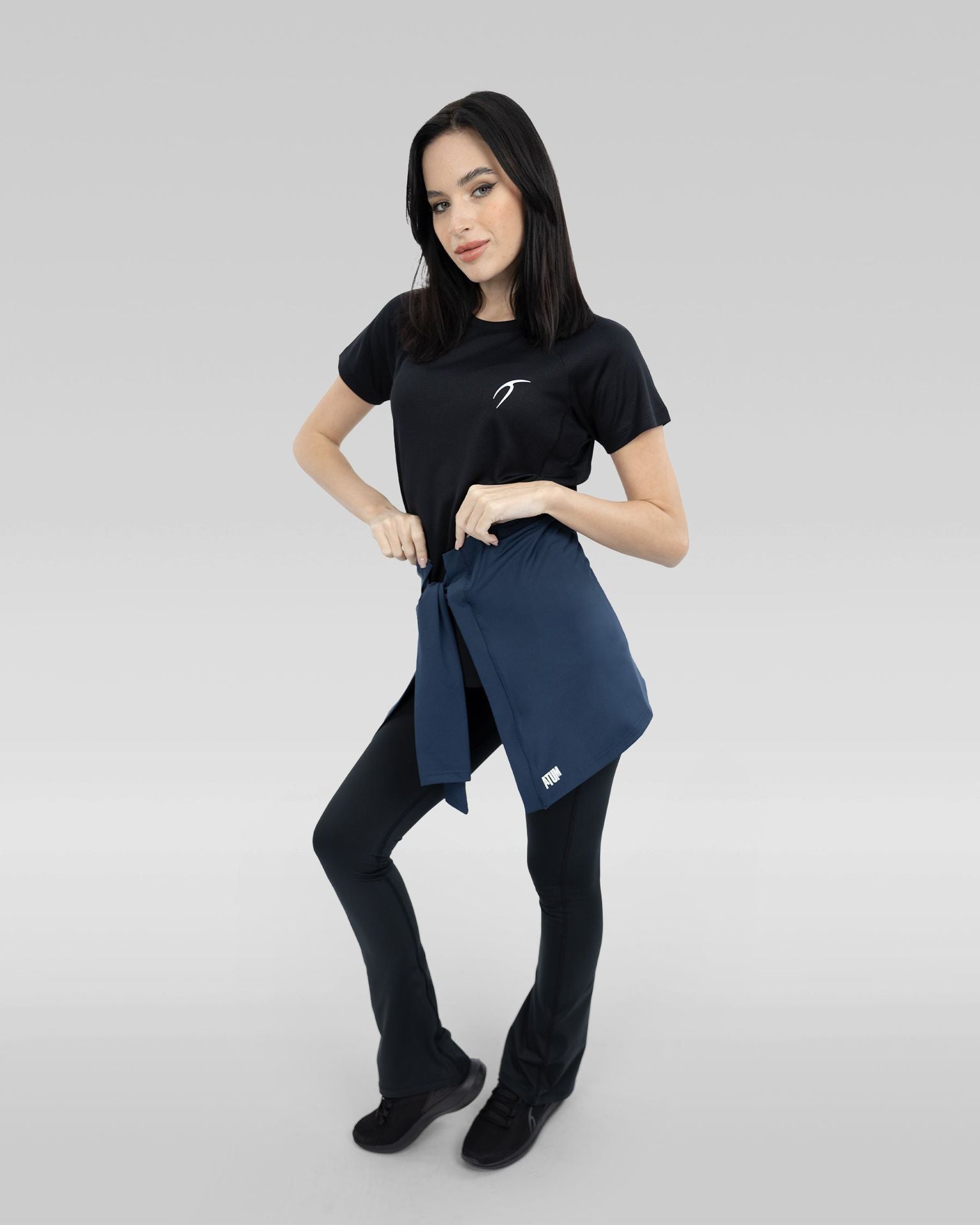 Navy Hip Tie Cover-UP-Atum -27105019