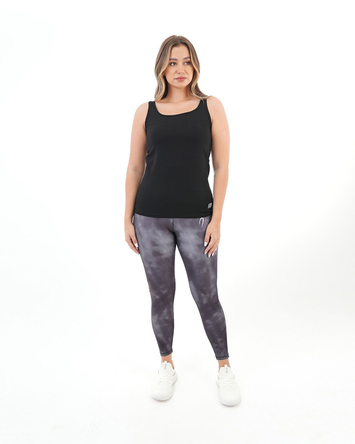 Basic Black Tank-Top-Atum -85530016
