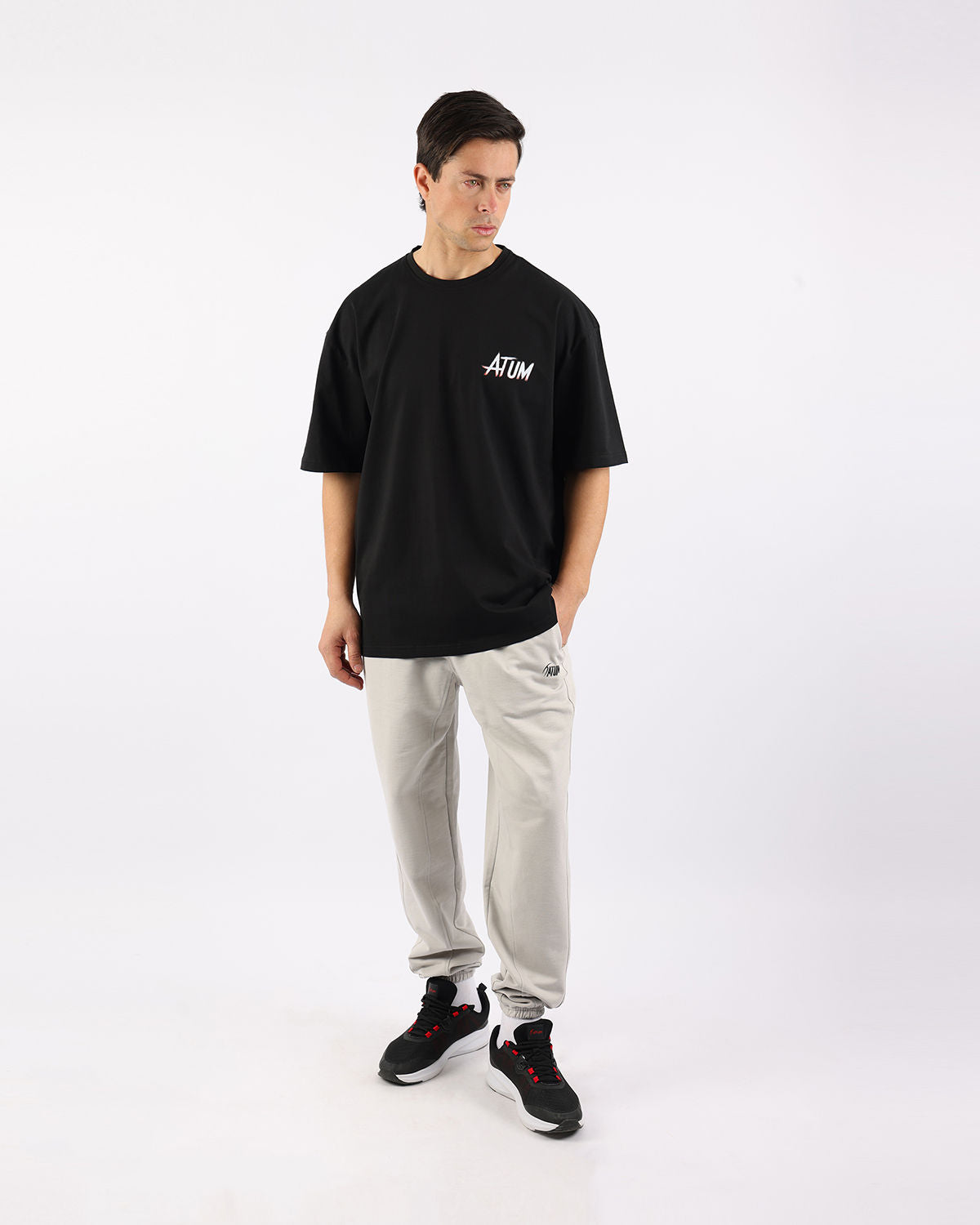 Active Comfort Men's Gray Sweatpants-Atum -79729415