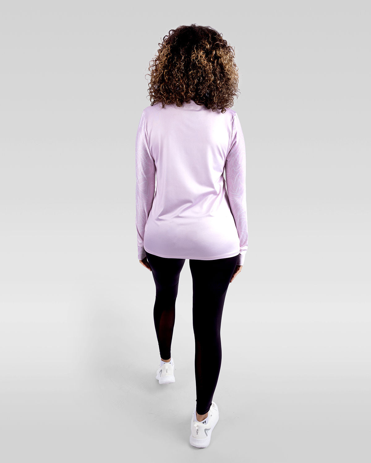 High-Neck Limitless Pink Top-Atum -59557694