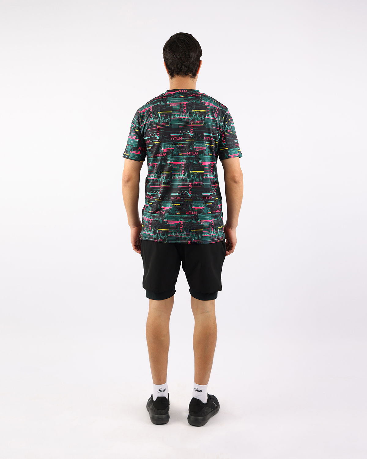 Cyberwave Men's Black T-Shirt-Atum -39672674