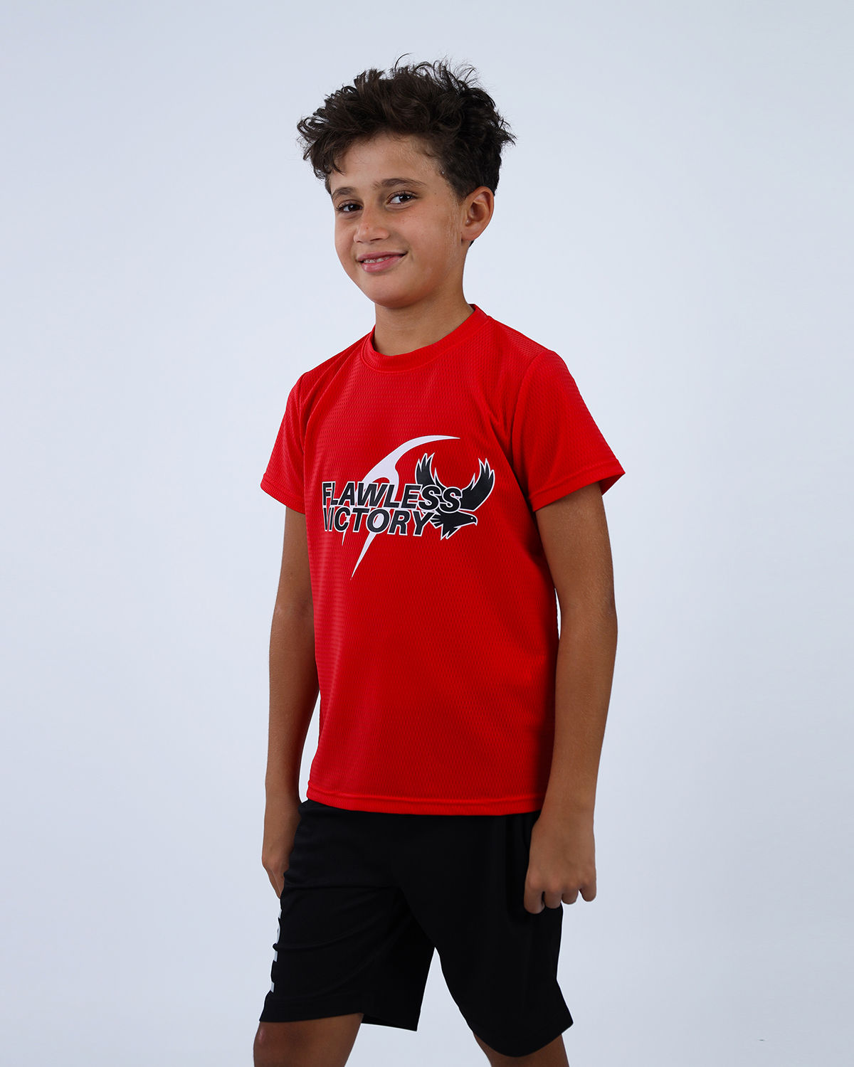 Eagle Victory Sports Red T-Shirt-Atum -86316594