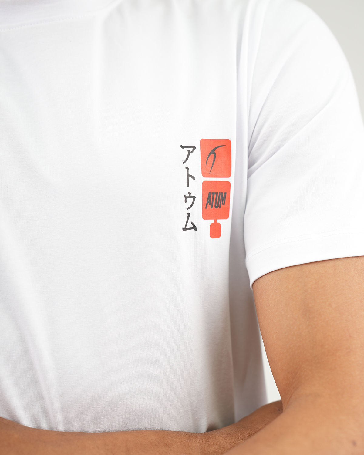 Dragon Strike Graphic White T-Shirt-Atum -62995088