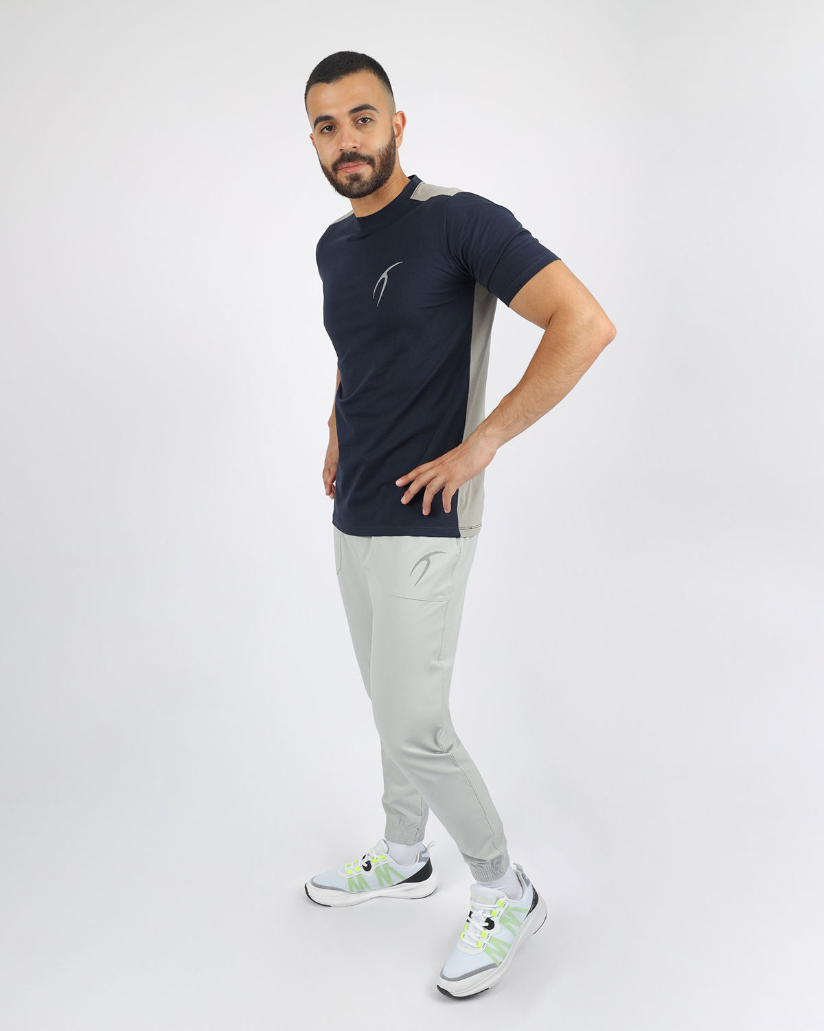 Men's Comfy Gray Sweatpants-Atum -84027391