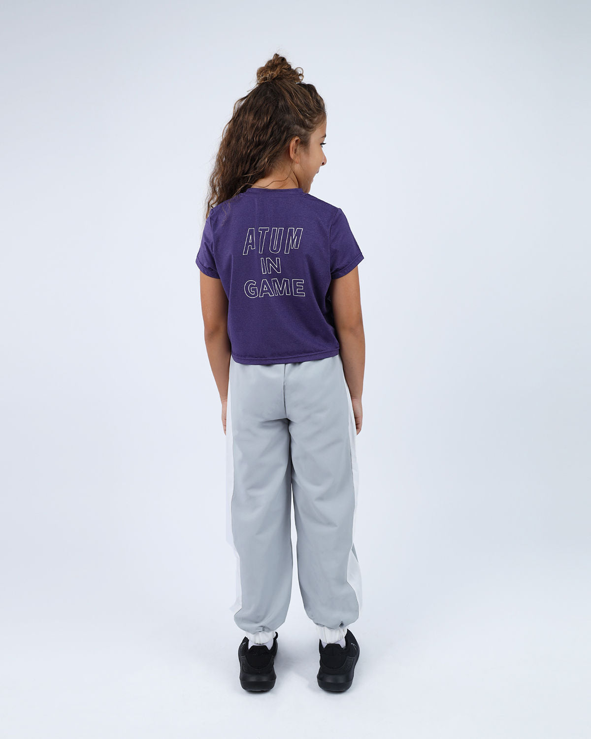 INGAME Short-Sleeve Purple T-Shirt-Atum -67197255