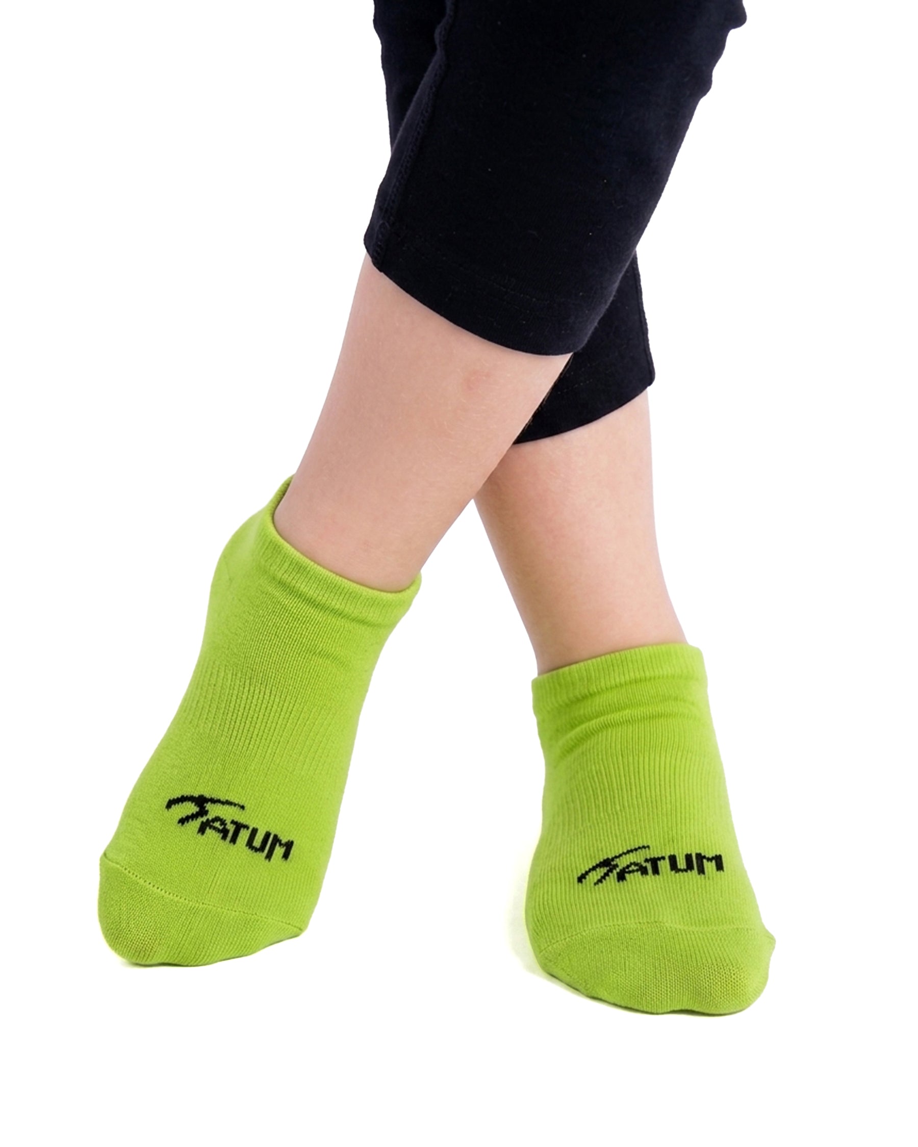 Kids Low-Cut MixGreen Training Socks-Pack of 3-Atum -99807341