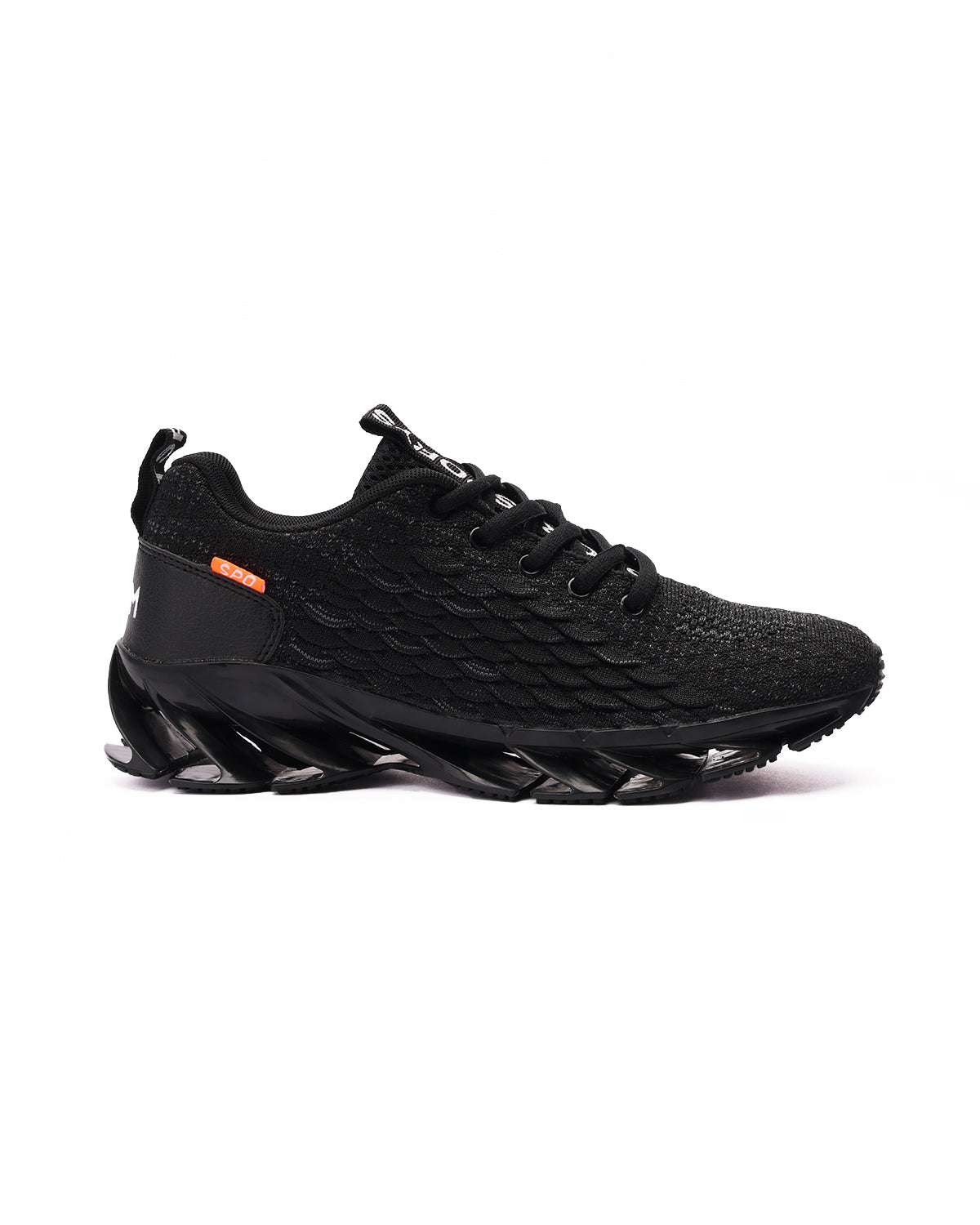 Velocity Vortex Black Running Shoes-Atum -41321678