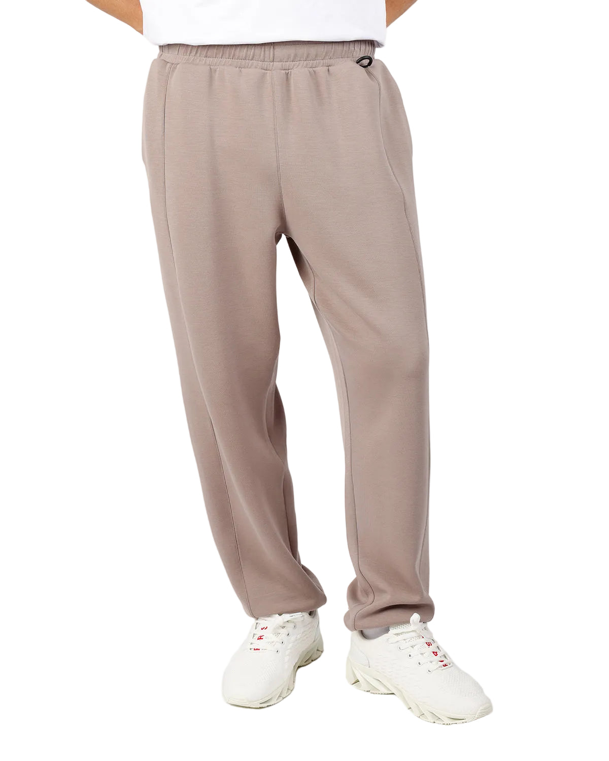 Relaxed Motion Taupe Pants-Atum -71010630