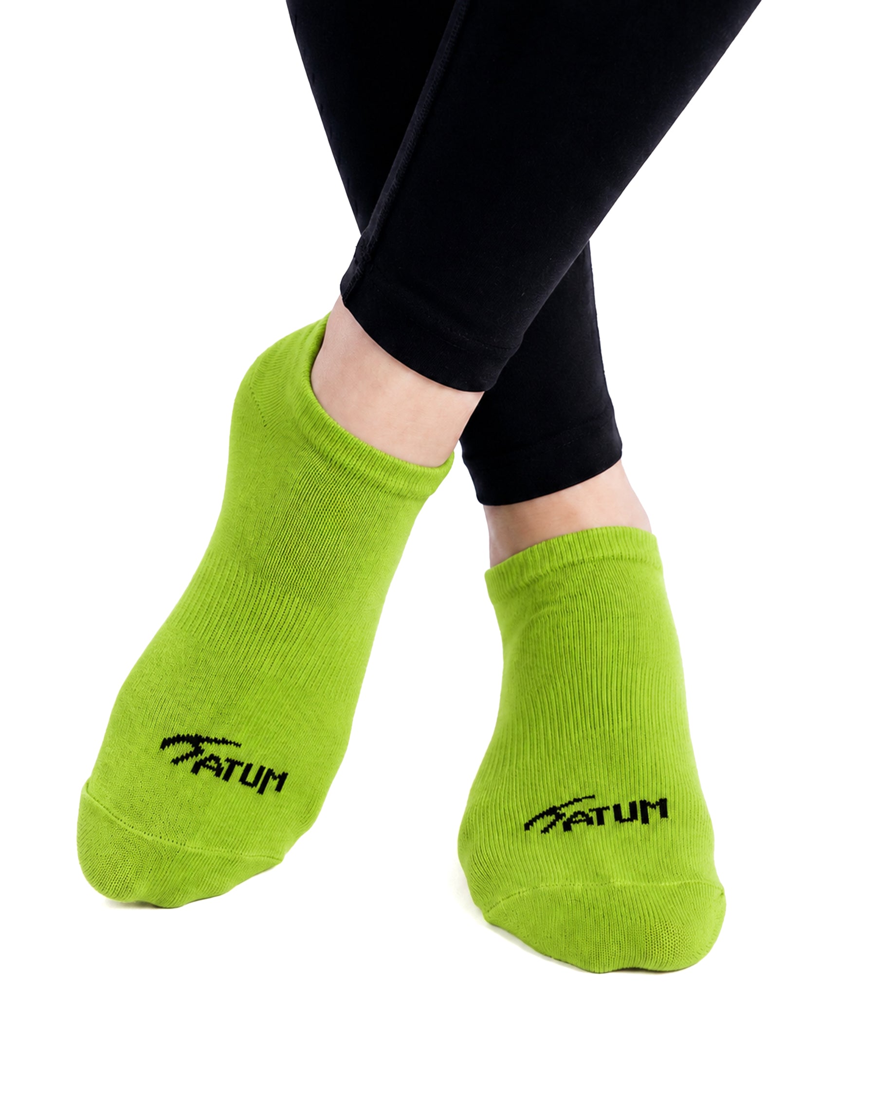 Adults Low-Cut MixGreen Training Socks-Pack of 3-Atum -796768