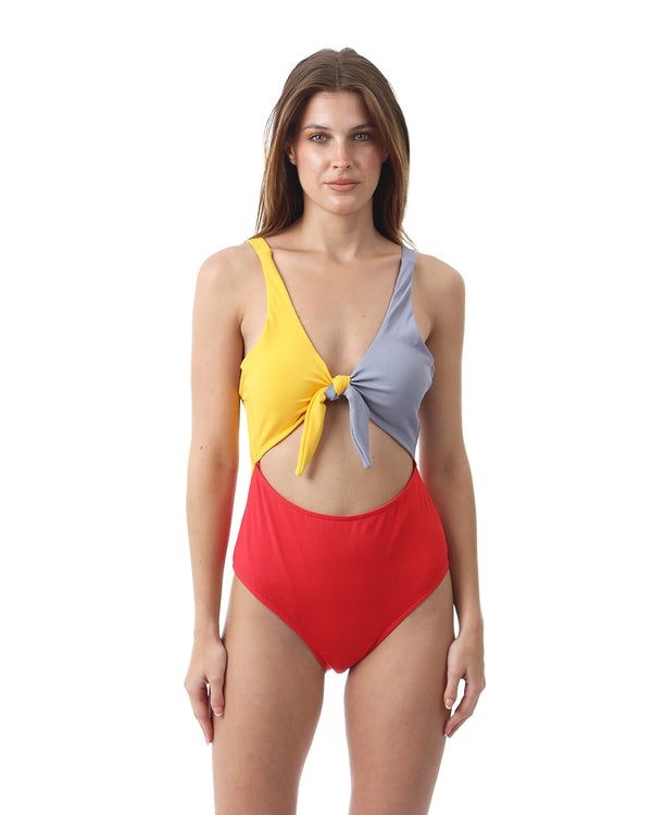 Sunset Vibes Red Swimsuit-Atum -65778565