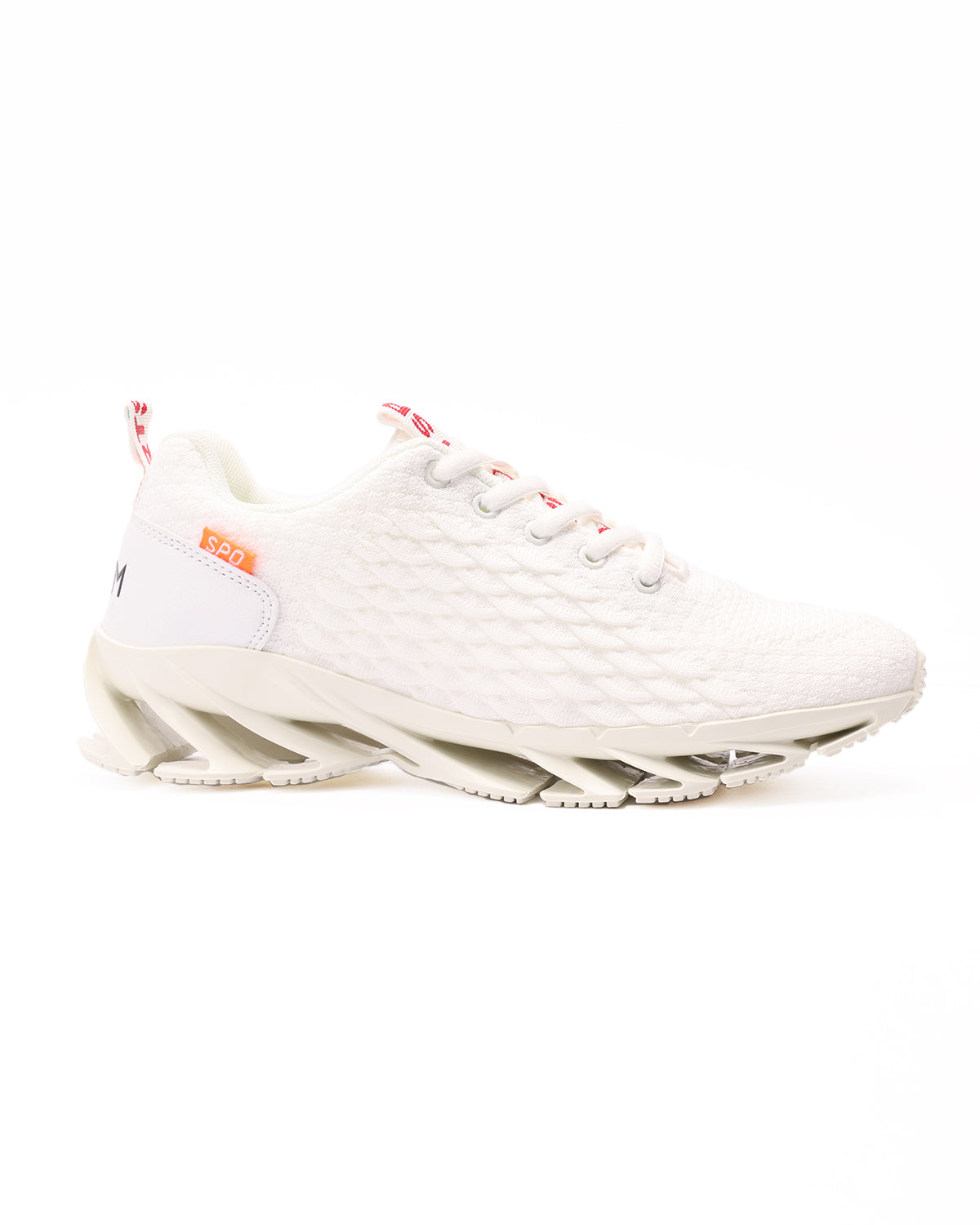 Velocity Vortex White Running Shoes-Atum -6035766