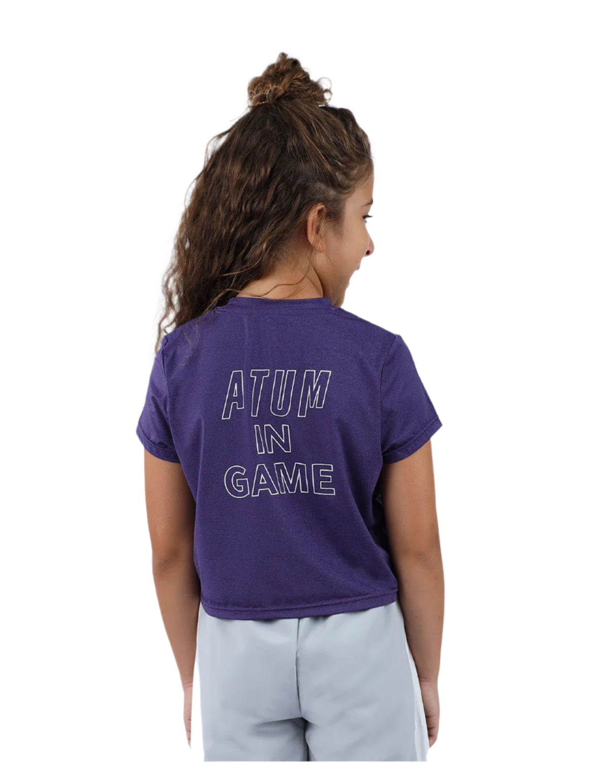 INGAME Short-Sleeve Purple T-Shirt-Atum -16579634