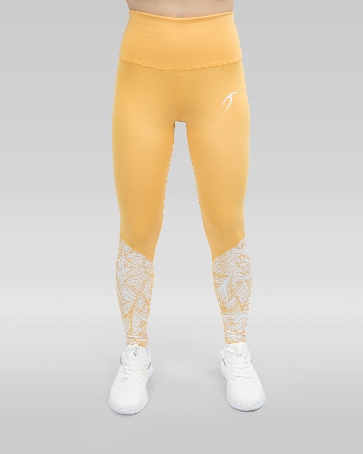 Flowery Gold Leggings-Atum -47374668