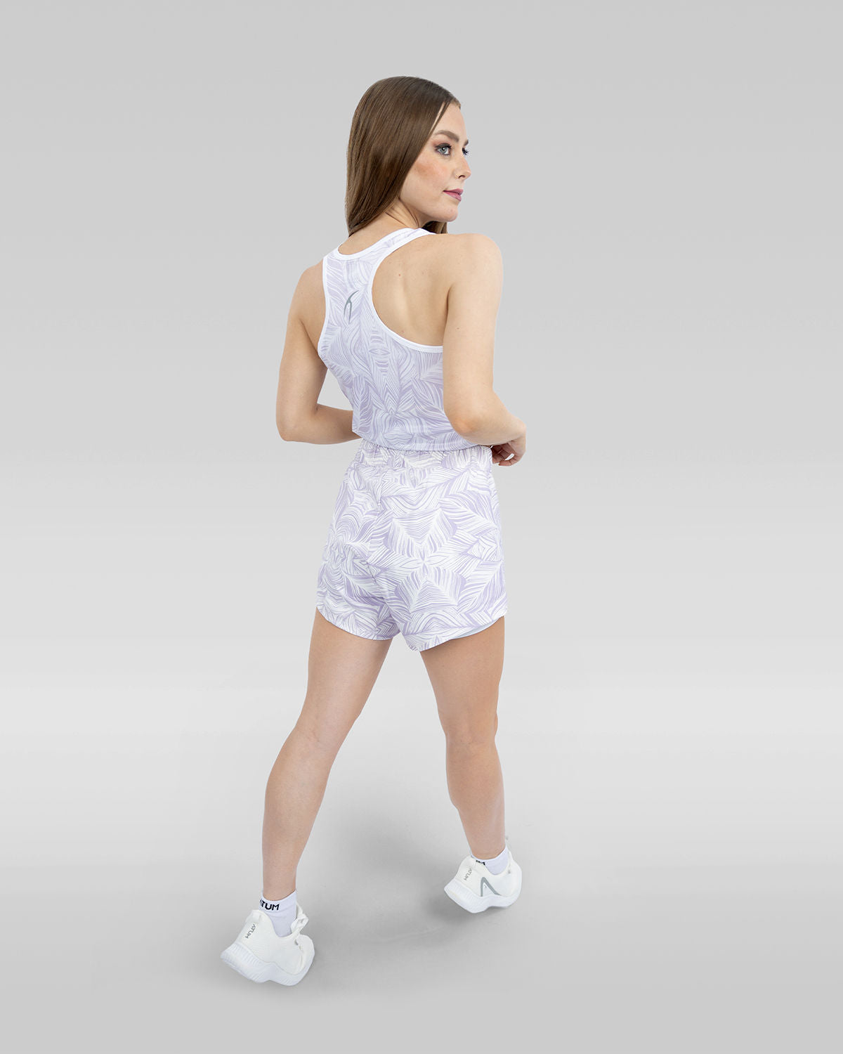 Flowery Women's Lavender Top