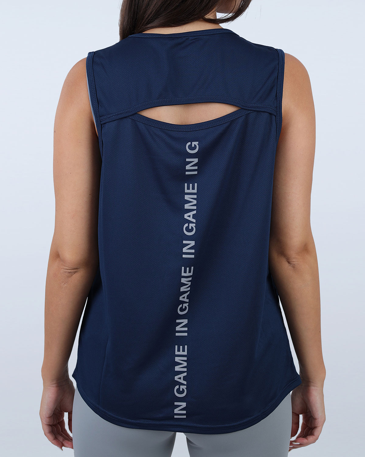 Modal Yoga Blue Tank Top-Atum -42109422