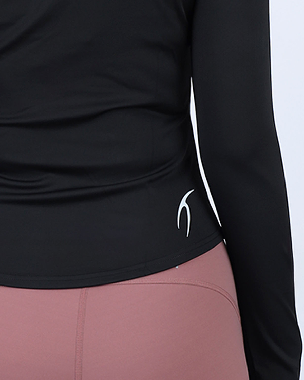 Elegance Women's Black Long-Sleeve Top-Atum -14601586