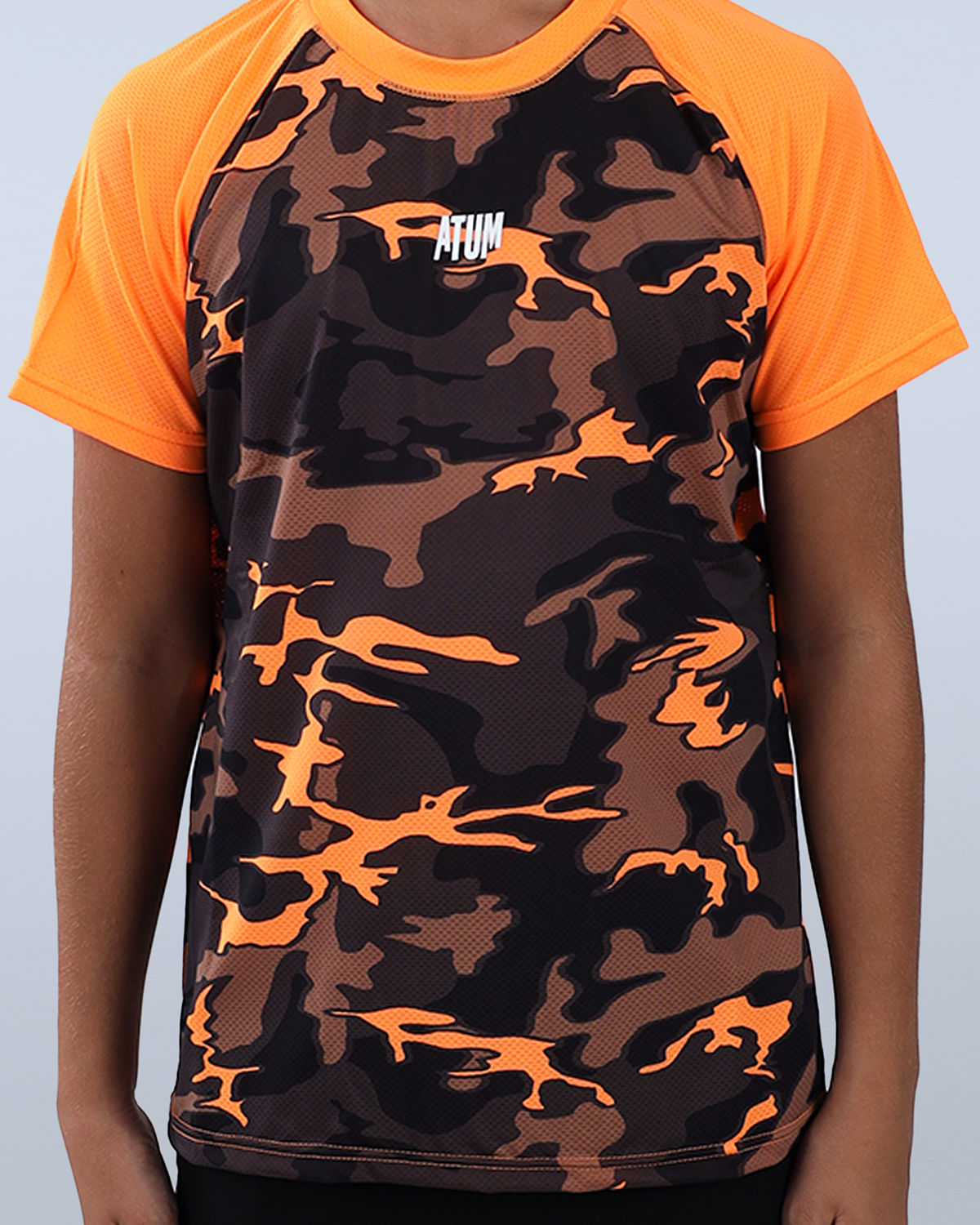 Army Training Sports Orange T-Shirt-Atum -64451731