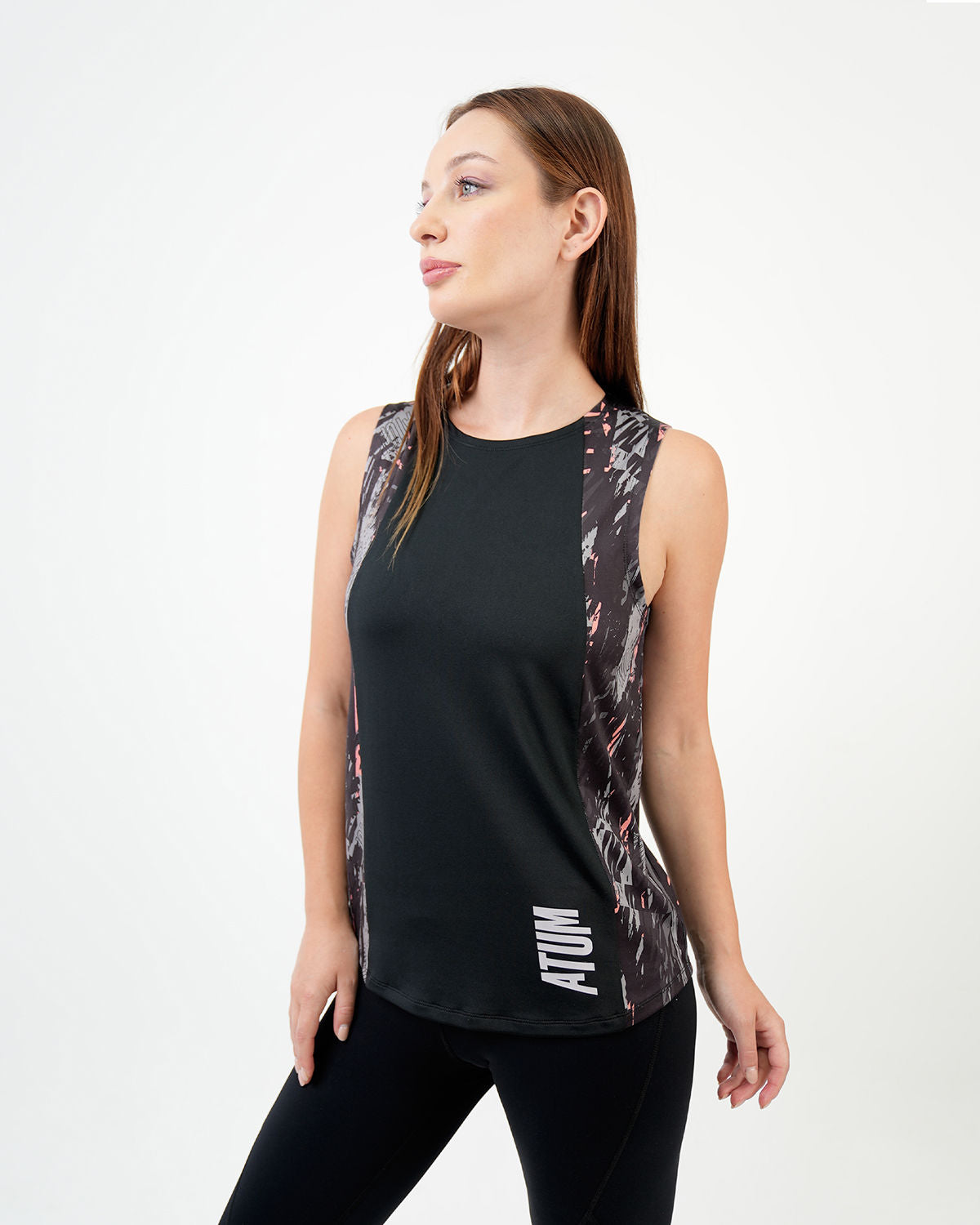Women's Marble Printed Top