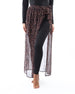 Midnight Waves Black Cover-Up Skirt
