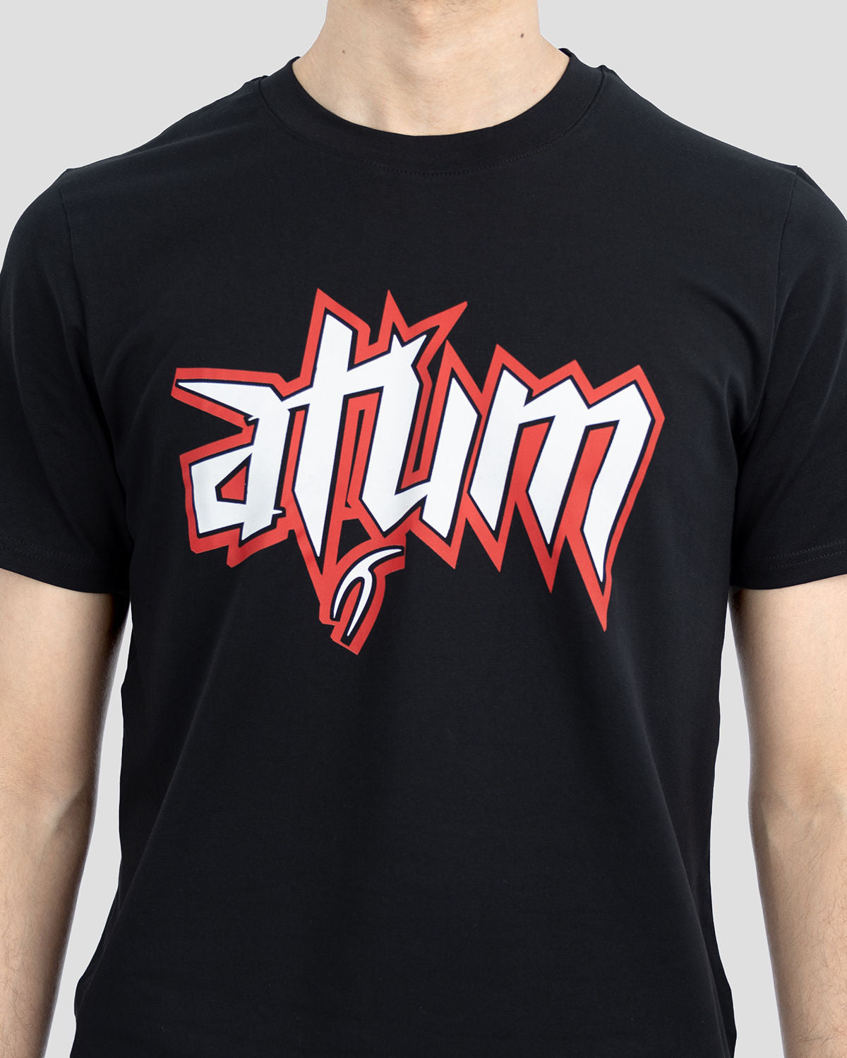Men's Graphic Logo Black T-Shirt