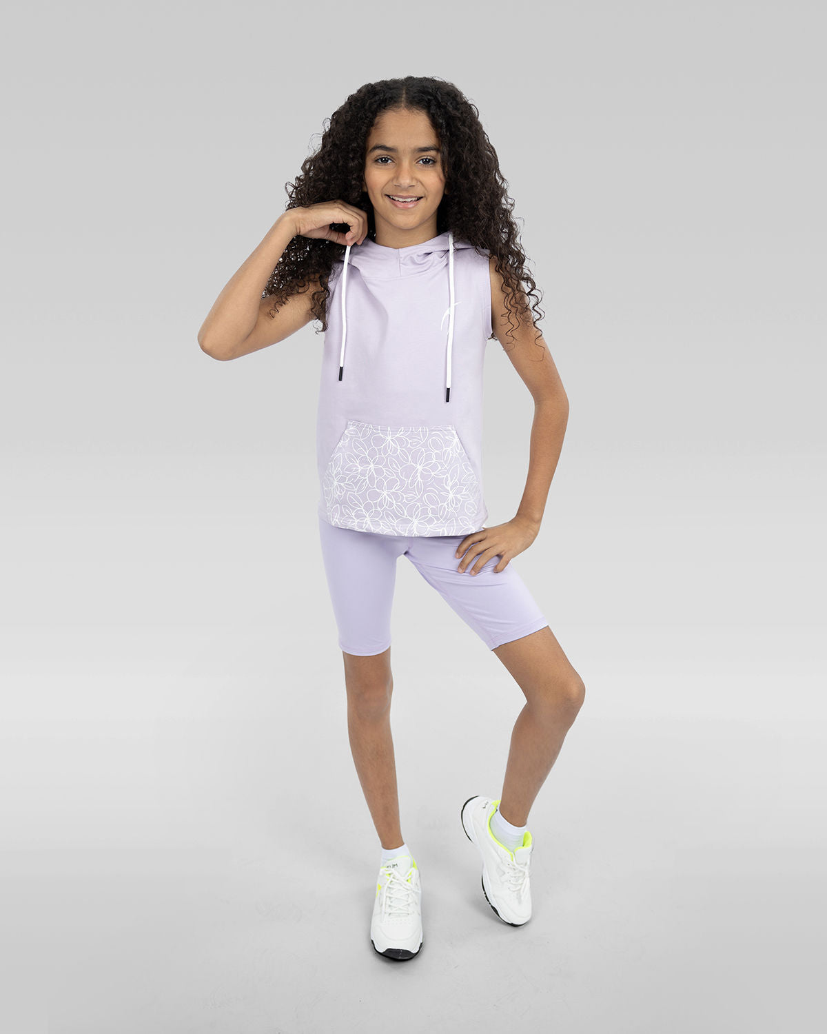 Smooth Girls Hooded Lavender T-Shirt