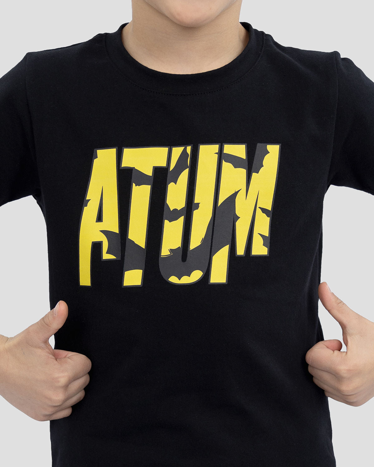 Super Hero Boy's Yellow T-Shirt-Atum -33012716