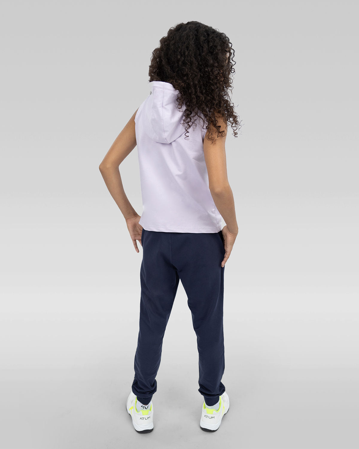 Smooth Girls Navy Sweatpants-Atum -5577738