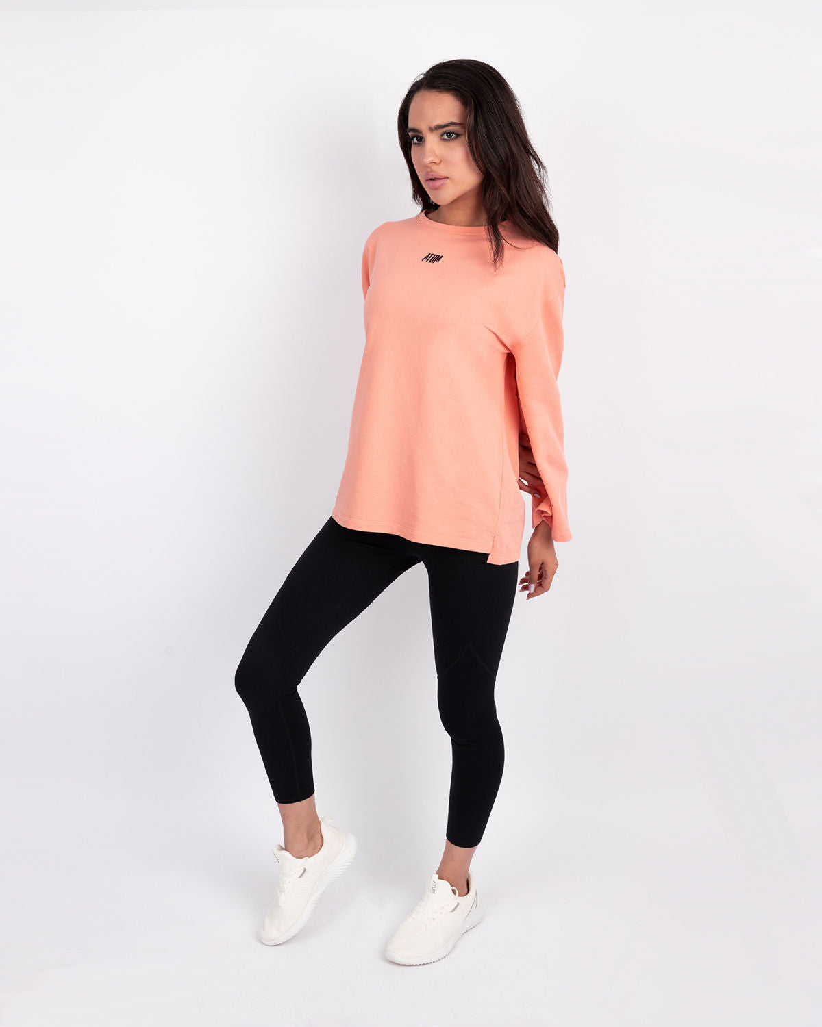 Elegance Oversize Coral T-Shirt-Atum -2912183
