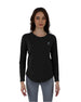Basic Long Sleeve Black T-Shirt