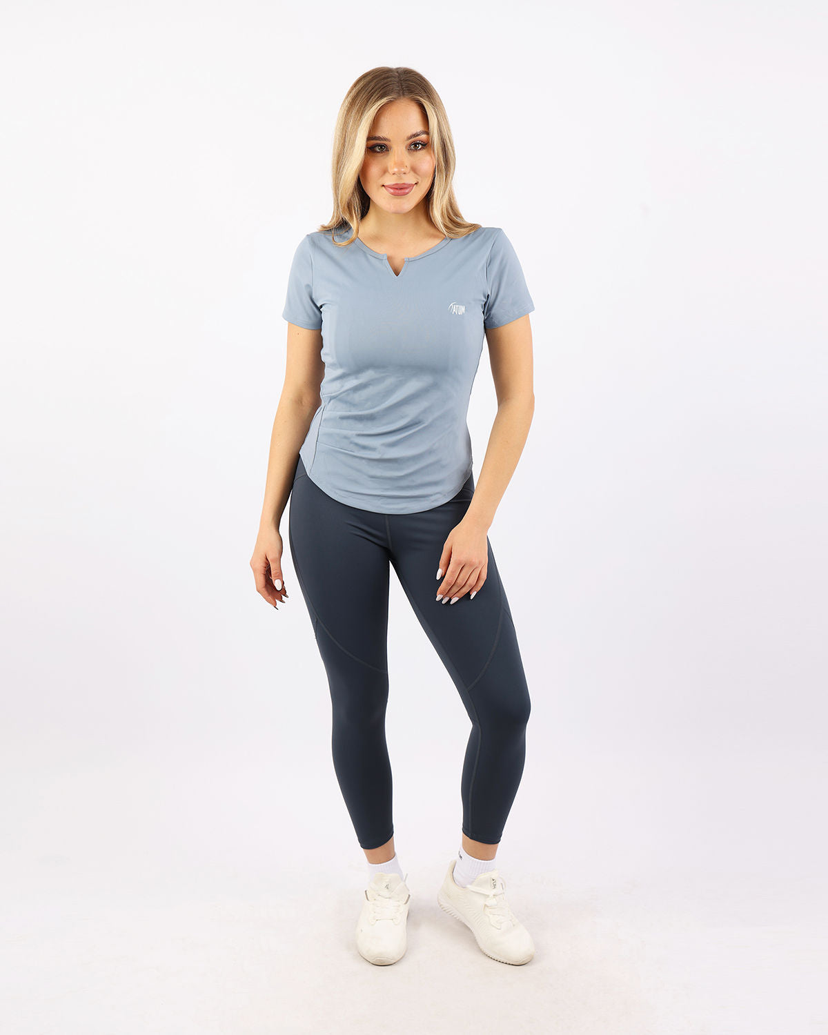 Aeroflex Women's Blue T-Shirt-Atum -29821129