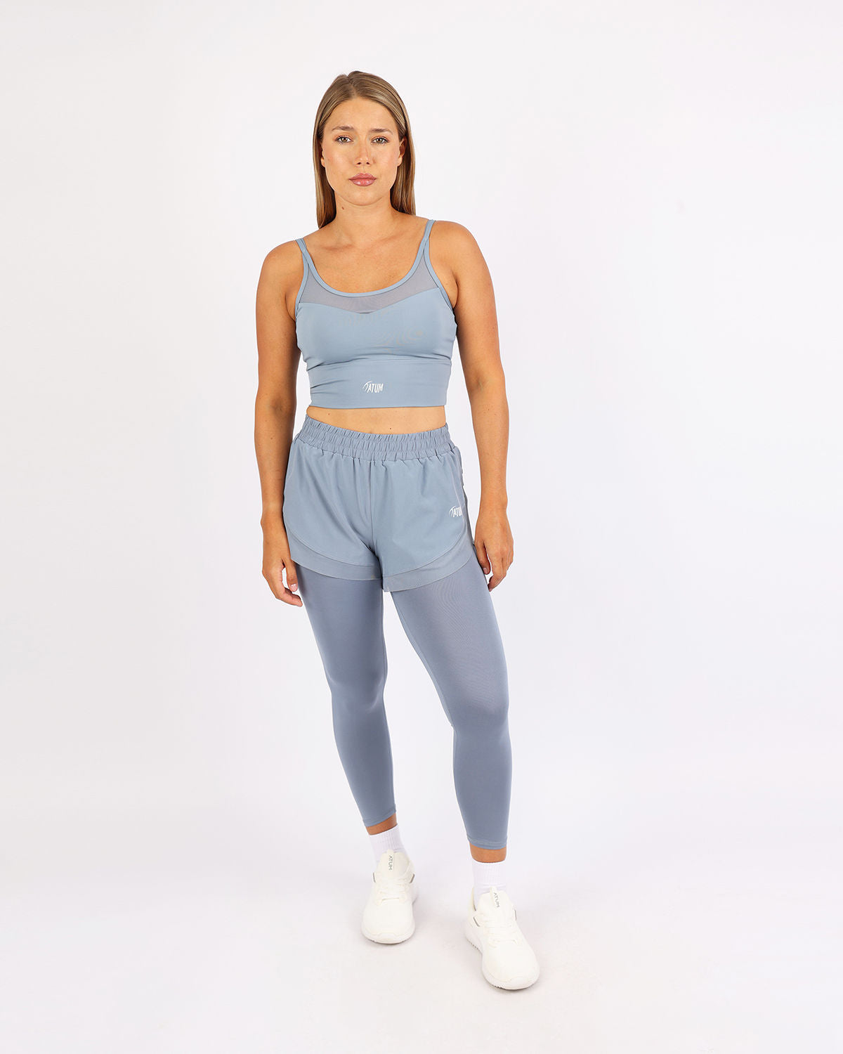 SculptFlex Blue Crossback Bra-Atum -85335910