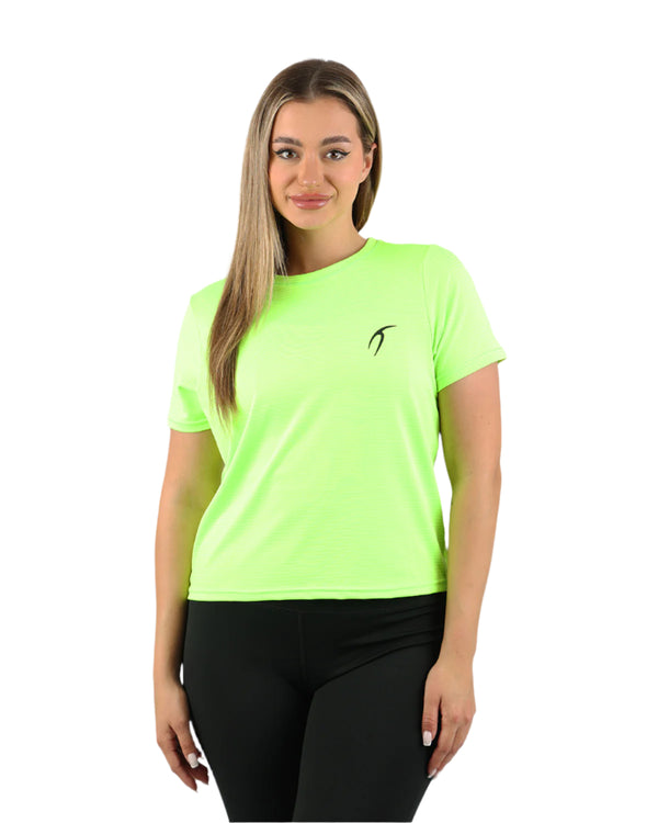 Freedom Short-Sleeves Green Training Top-Atum -82225102