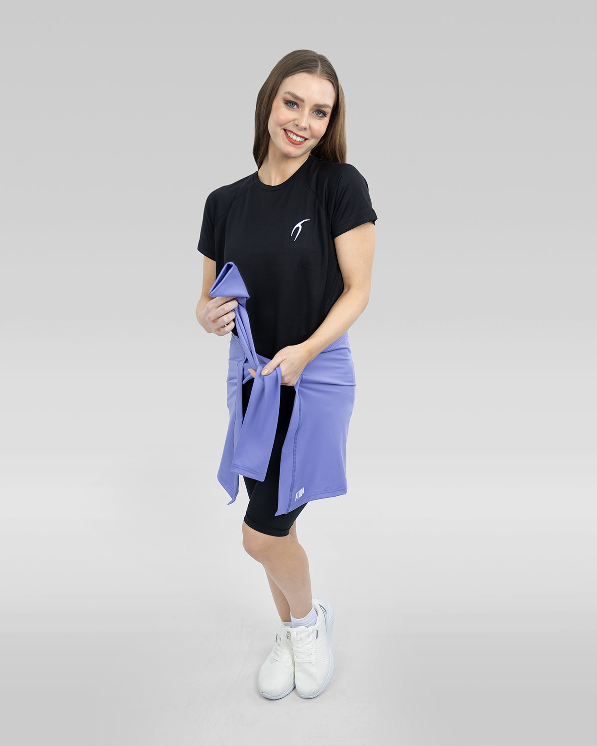 Purple Hip Tie Cover-UP-Atum -69160572