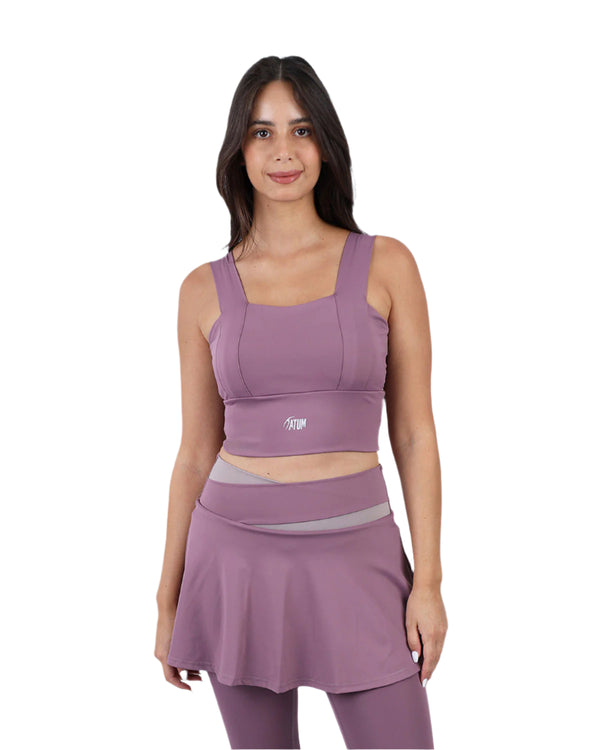 Yoga Fitness Purple Sports Bra-Atum -40945742
